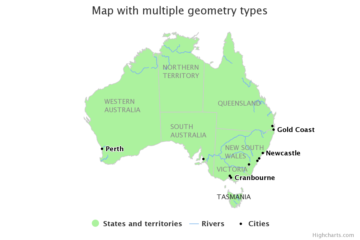 Mapline Example chart
